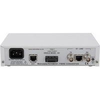 Rear: FC1100 E1/T1 to Fibre Converter