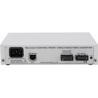 Rear: FC2X00 Singlemode to Multimode Converter