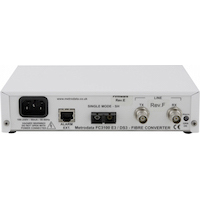Rear: FC3100 E1 Fibre Converter