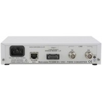 Rear: FC3200 E3/DS3 Fibre Converter