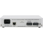 Rear: FC6000 Singlemode Short Haul to Multimode Fiber Converter