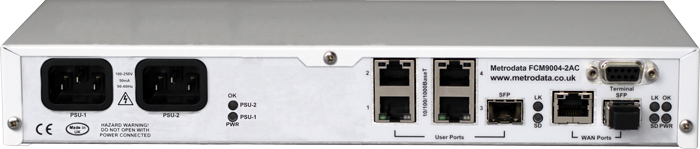 FCM9004-2AC Dual Redundant PSU